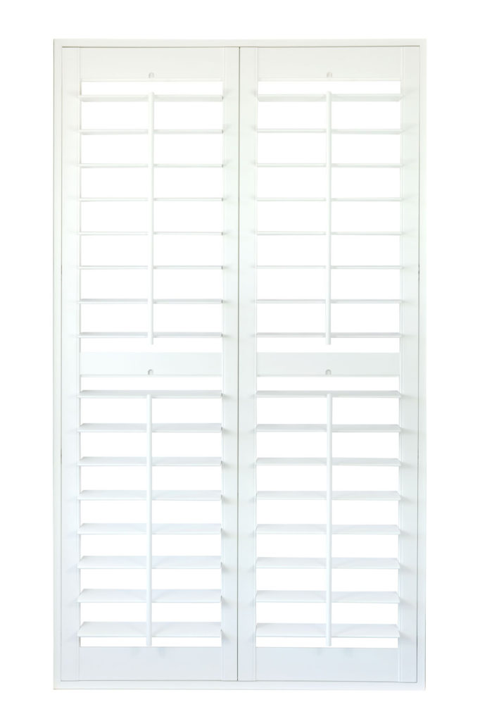 Vivid White shutters